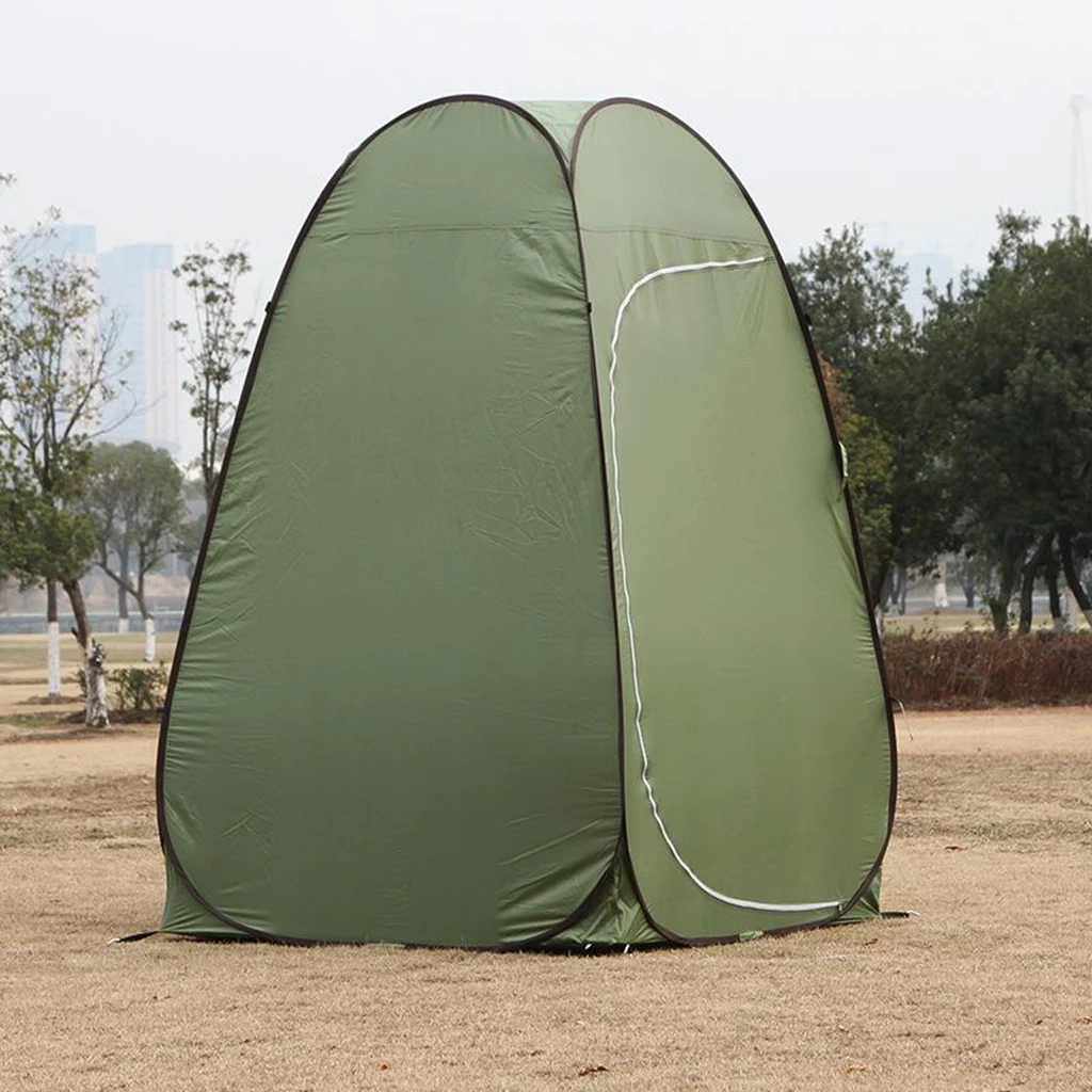 Portable Lightweight -up Privacy Tent Shower Tent Toilet Waterproof