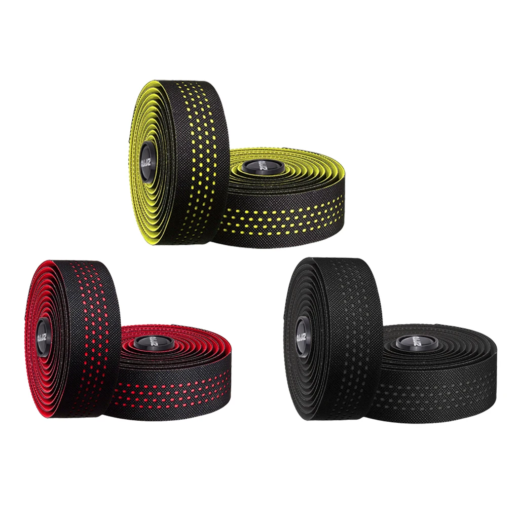 2 Rolls Cycling Handle Wraps, Road Bike Handlebar Tape - Multi Purpose & Functional - Choice of Color