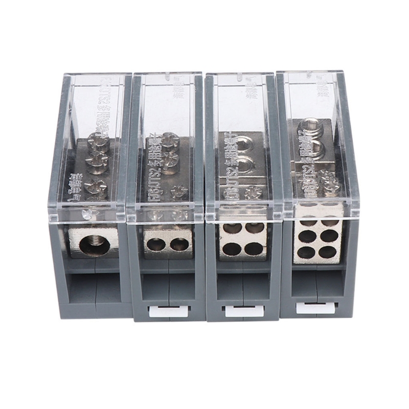 Description Picture 2 of itemK1KA Multi-purpose Din Rail Terminal Block 1 in Multiple out Universal Power Junction Box Wire Connector for Circuit Breaker