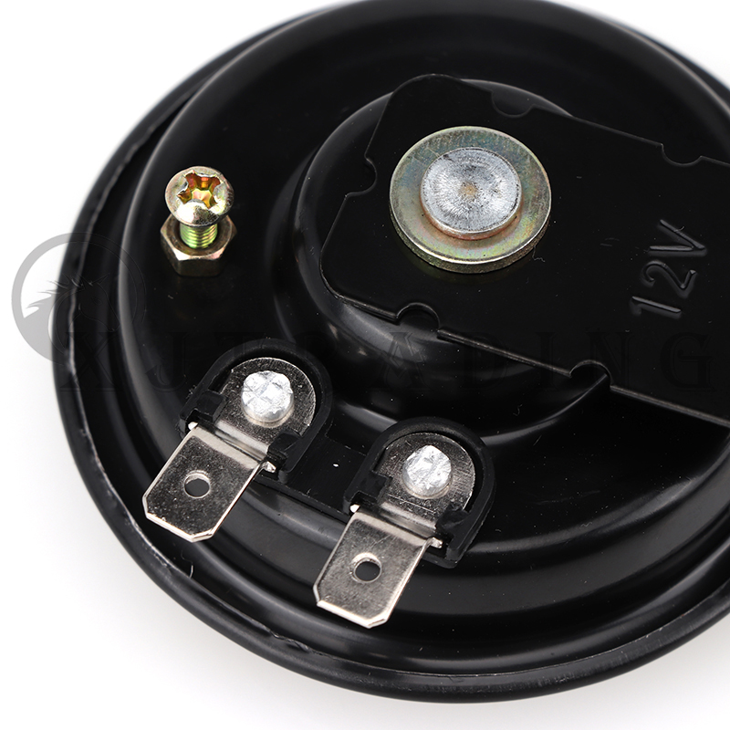 1 stücke Universal Motorrad Elektrische Horn 12V 24V 48V 60V Wasserdichte Runde Laut Horn Lautsprecher für roller Moped Dirt Bike ATV – Detail 5