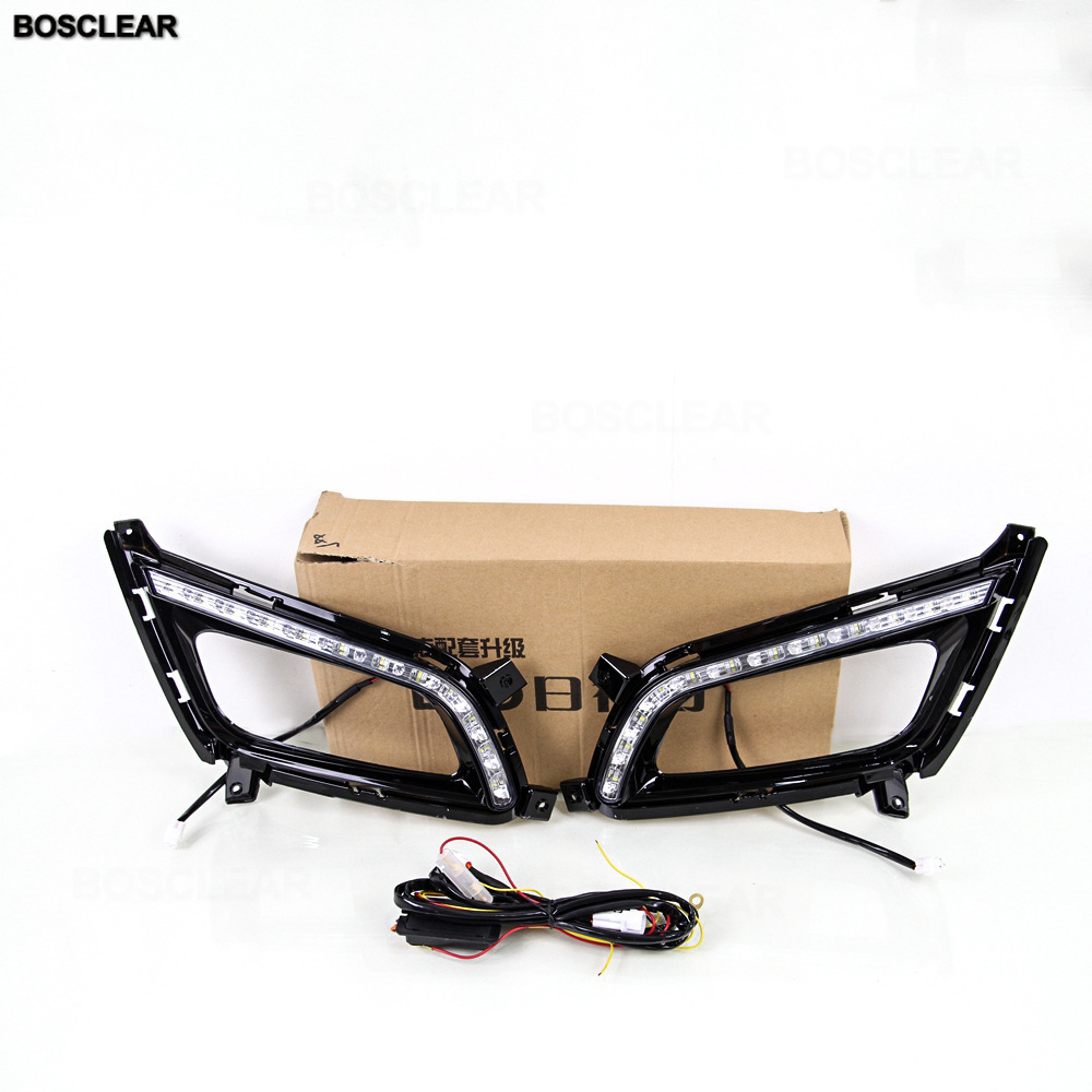 For KIA Optima K5 2014 15 16 Fog lamp Cover Daytime Running Lights