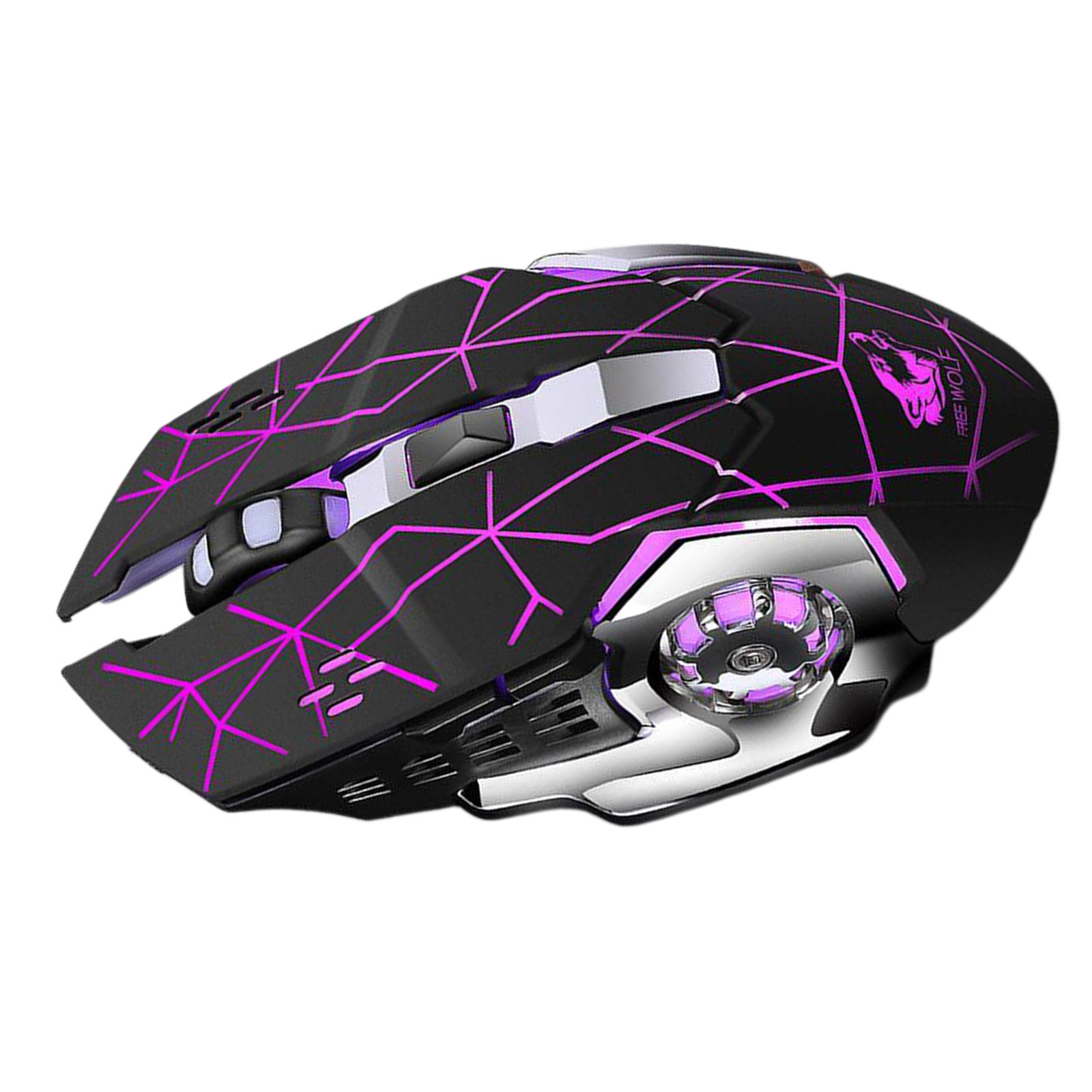 Gaming Wireless Breathing Light USB Computer Mice for Desktop Laptop Mouse Windows 7/8/10/XP Vista