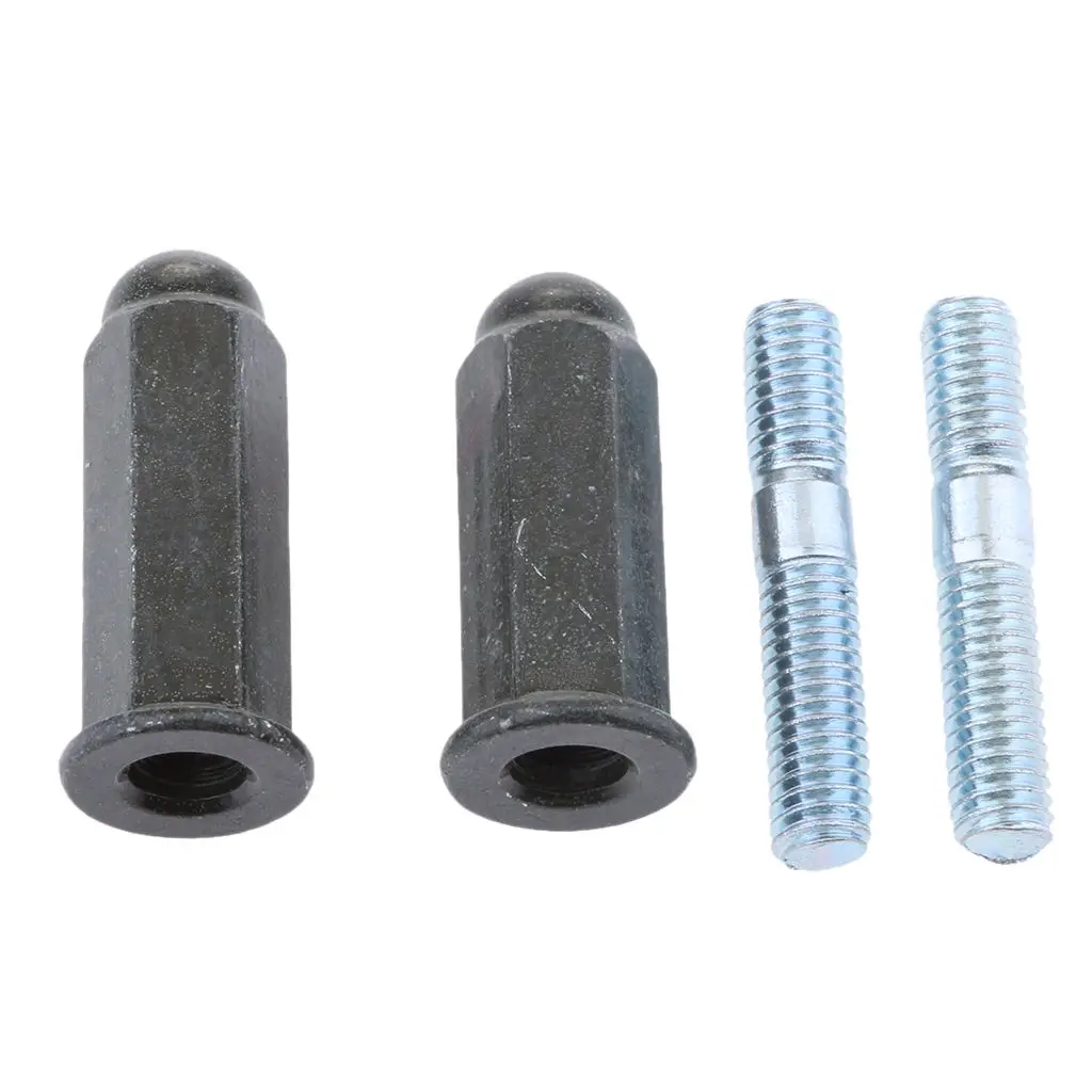 Pit Bike Exhaust Stud Nuts M6 Bolts Set For 110 125 140 160 200cc Pitbike High Quality Metal