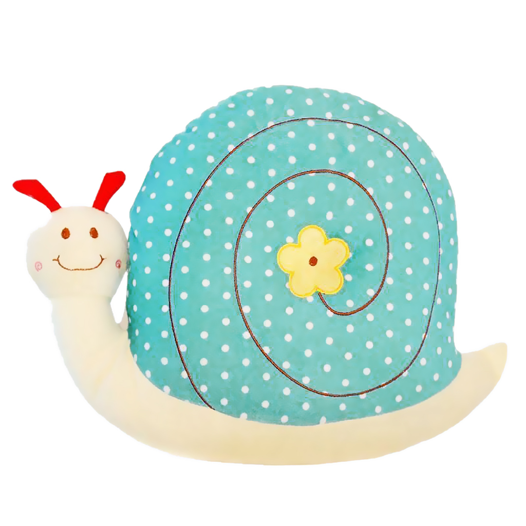 Cartoon Snail Shape Plush Throw Pillow Seat Cushion Home Bar Cafe Bookshop Decor