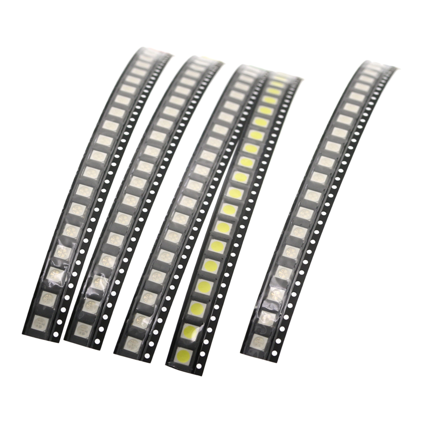 100 Pack of 0.5W 3V High Power SMD LED COB Chip Lights Beads 5 Colors LED Diode Components