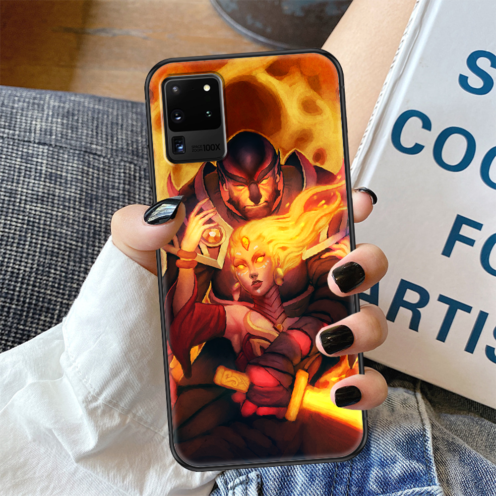 Чехол для телефона dota dota2 game для Samsung Galaxy Note 4 8 9 10 20 S8  S9 S10 S10E S20 Plus UITRA Ultra black art Etui, мягкие чехлы | AliExpress