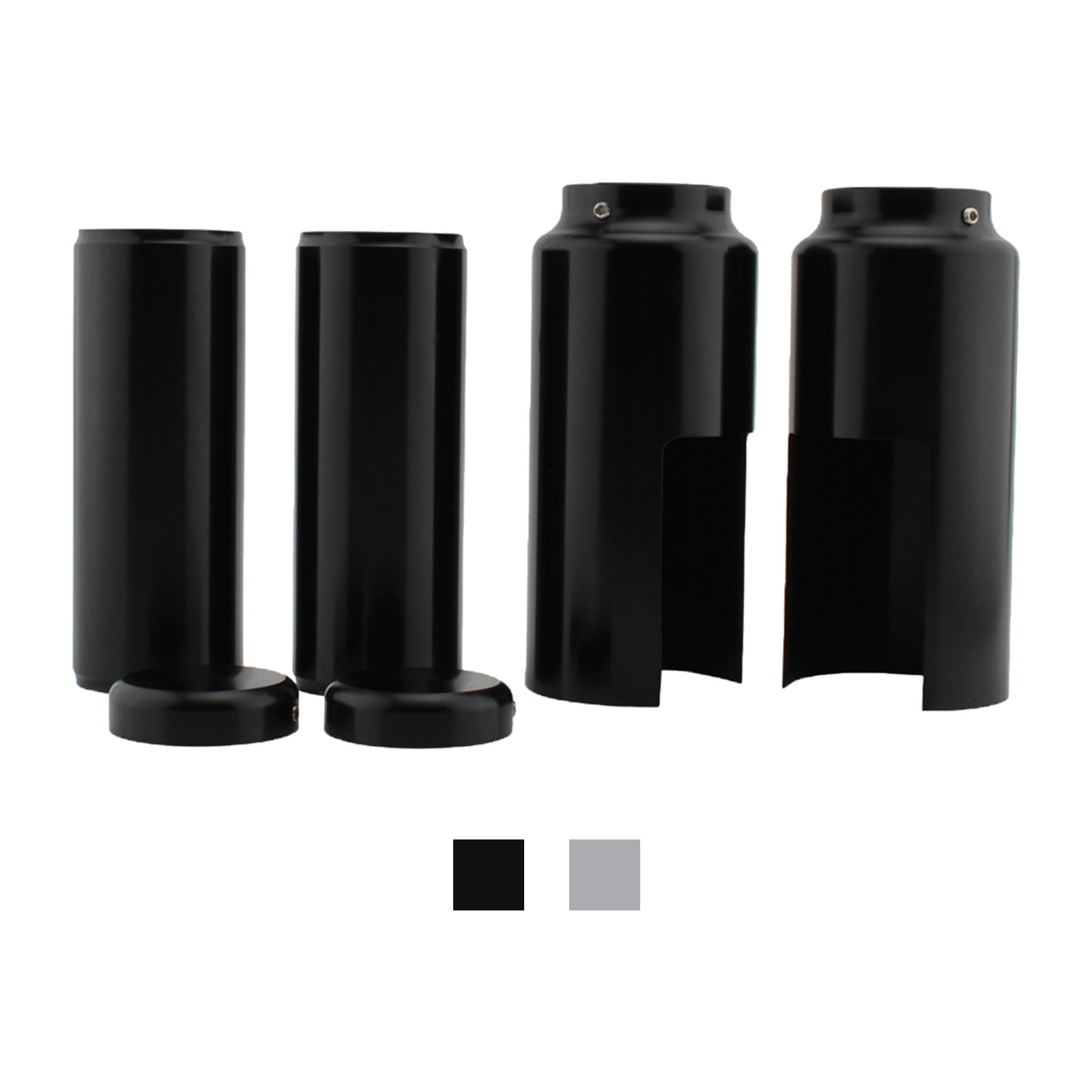 Motorcycle Full Fork Cover Set Tube Cover for Street Bob 18-21 Motorbike Replace Parts Acc