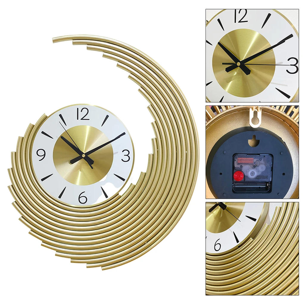Silent Non-Ticking Wooden Decorative Wall Clock Quality Quartz Battery Operated Wall Clocks Home Decor Round Wall Clocks