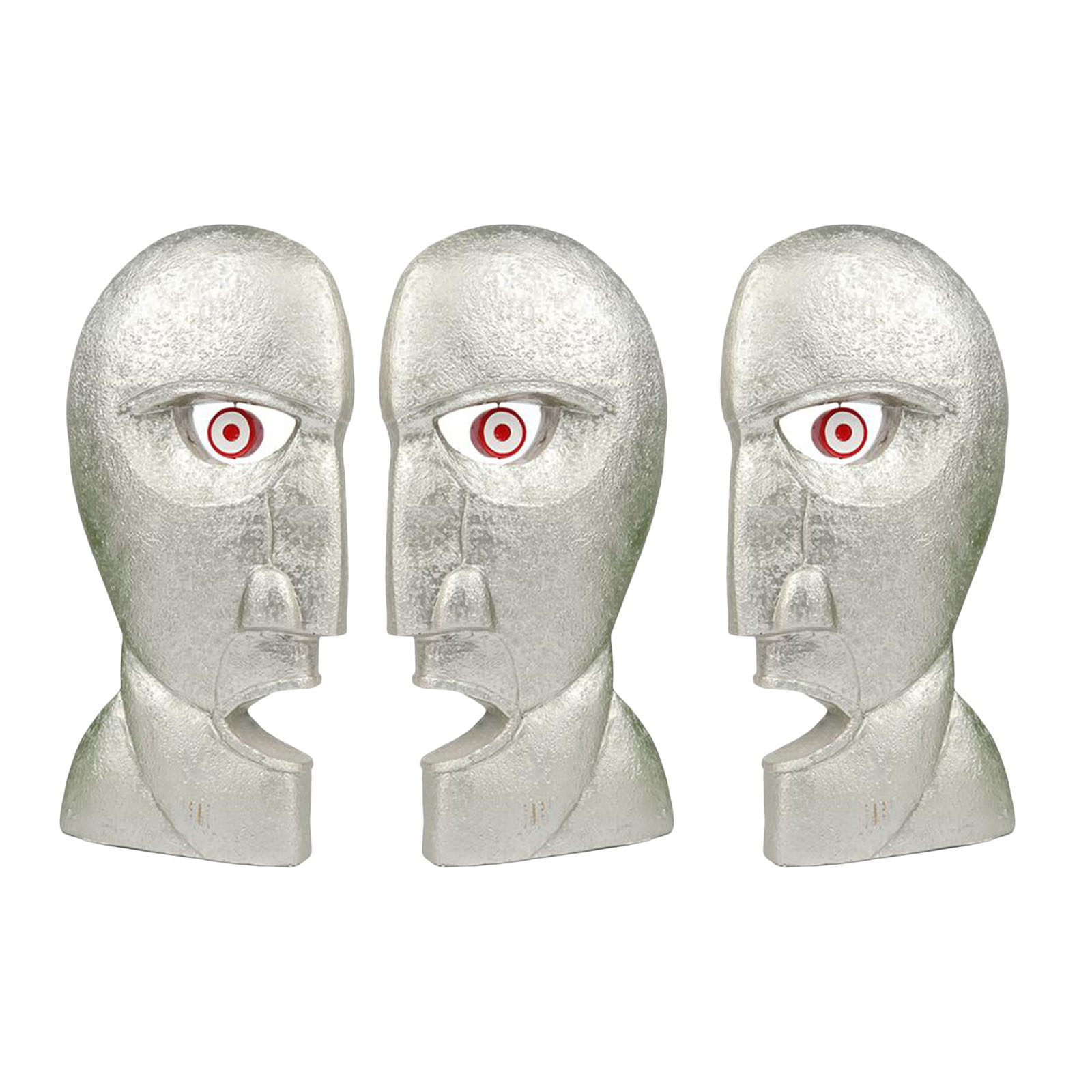 Creative Human Face Statue Abstract Double-Sided Face Sculpture for Home Living Room Bed Room Decor