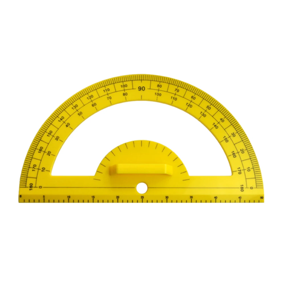 19.5'' 180 Degree Goniometer Protractor Measurement Tool Rotary Measuring Ruler