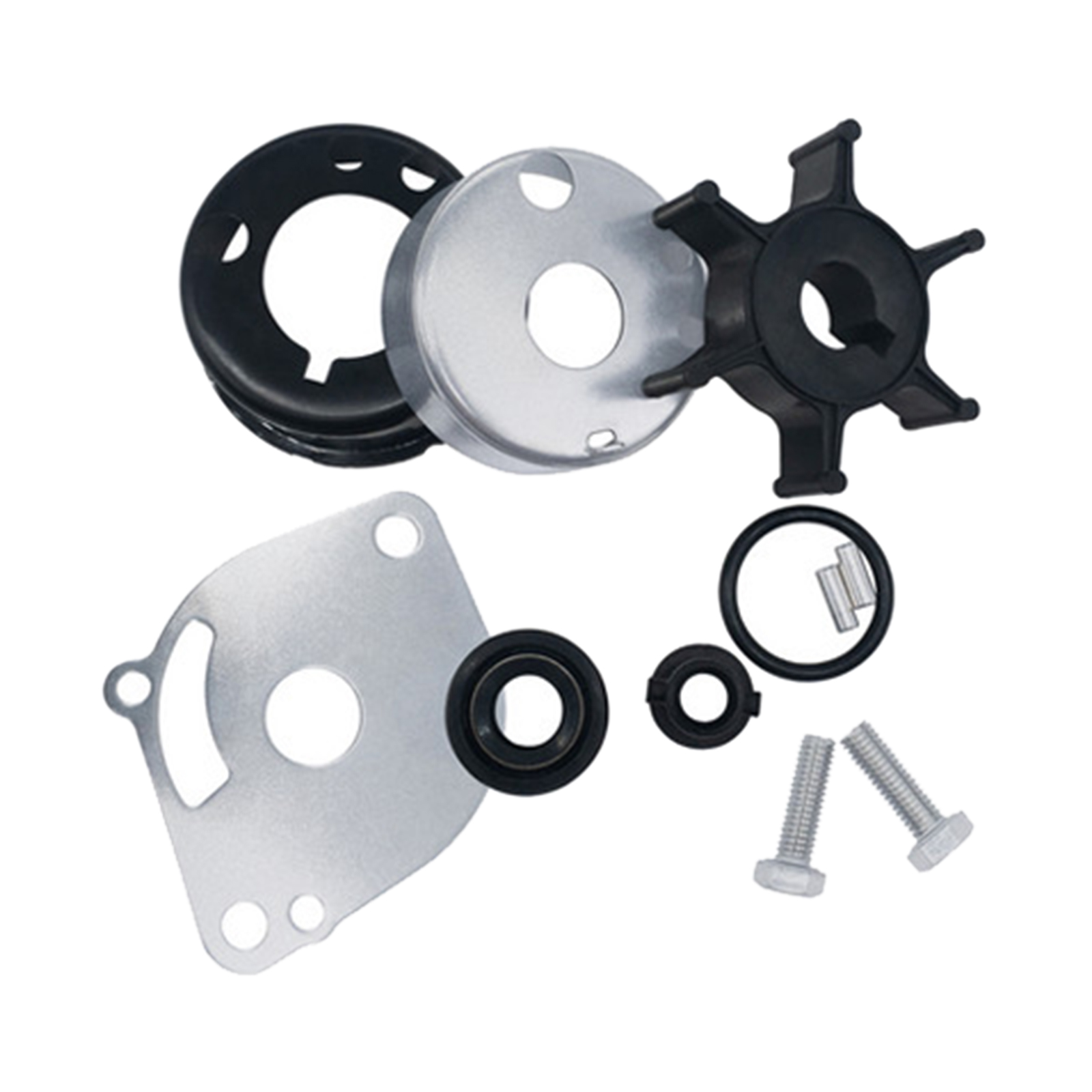 Water Pump Impeller Kit for YAMAHA 2HP 2 STROKE1988-2009 6A1-W0078-02 6A1-W0078-00 Sierra 18-3462 Replacement New