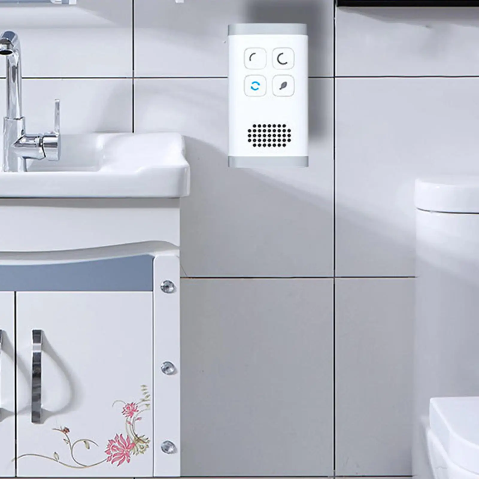 Mini Air Purifier US Plug Odor Ozone Generator Sterilizer for Public Toilets Bathroom Garage Horizontal Household