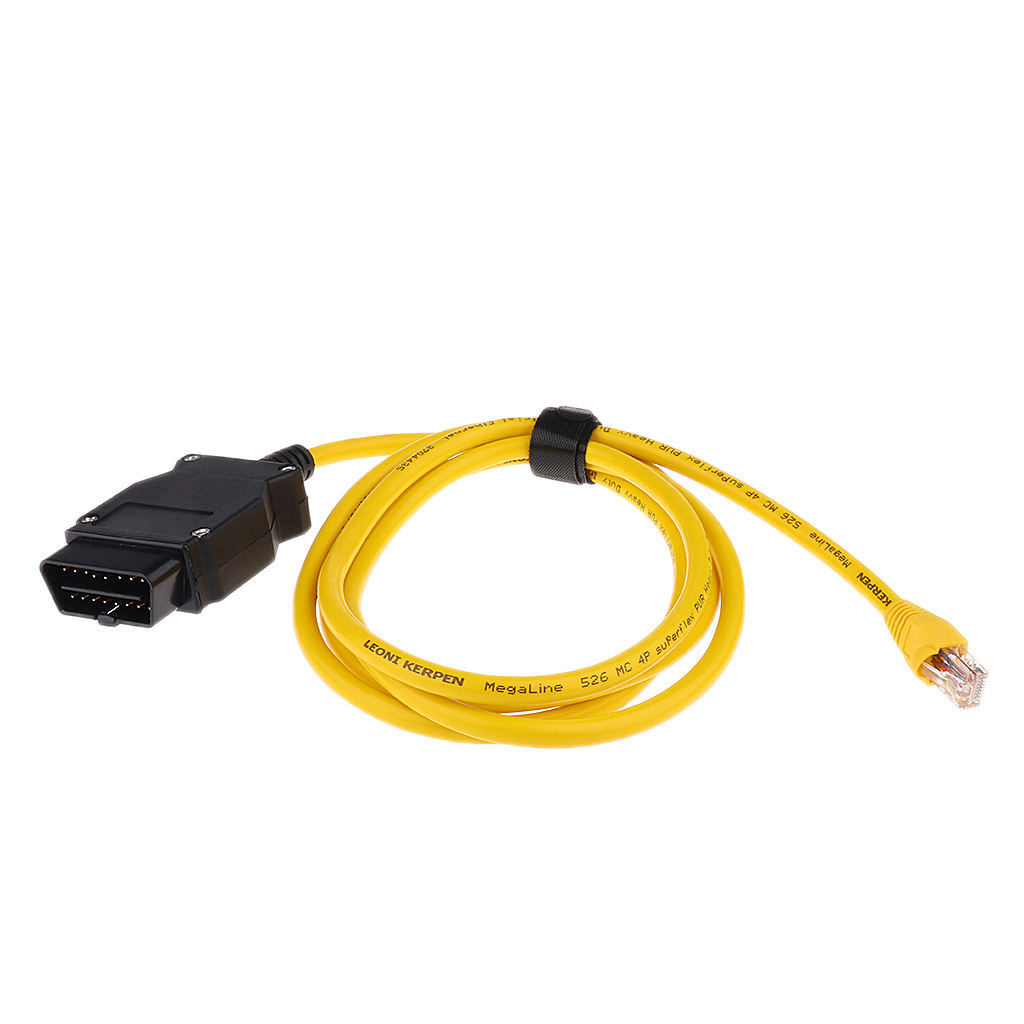 23.4 V50.3 Data Cable ENET Ethernet to OBD Interface E-SYS ICOM Code for BMW