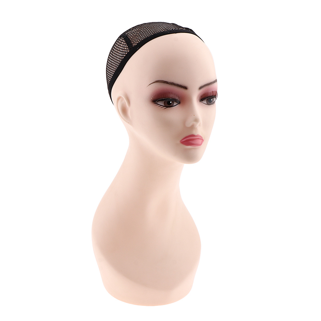 PRO COSMETOLOGY HEAD MANNEQUIN TORSO WIG TRAINING DISPLAY HATS