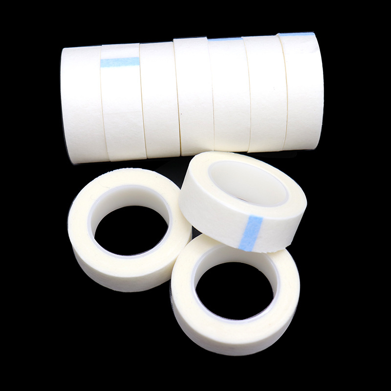 3 Rollen 9 m medizinisches Wimpernverlängerungsband unter den Augenklappen, weißes Papier, Isolationswimpernpflaster, Erste-Hilfe-Set – Detail 3