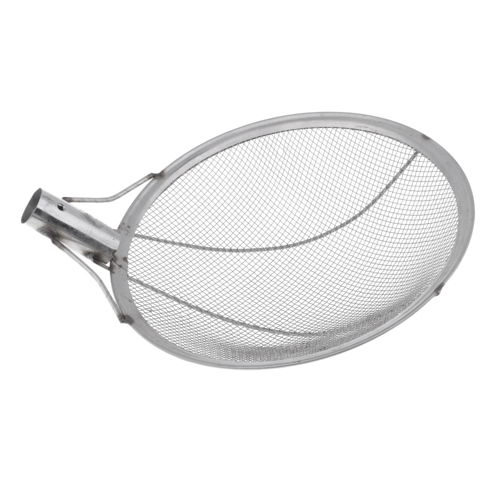 Fishing Landing Net Fly Fishing High Qulity Steel Wire Frame Fish Keeper Net 21.5x17.6cm