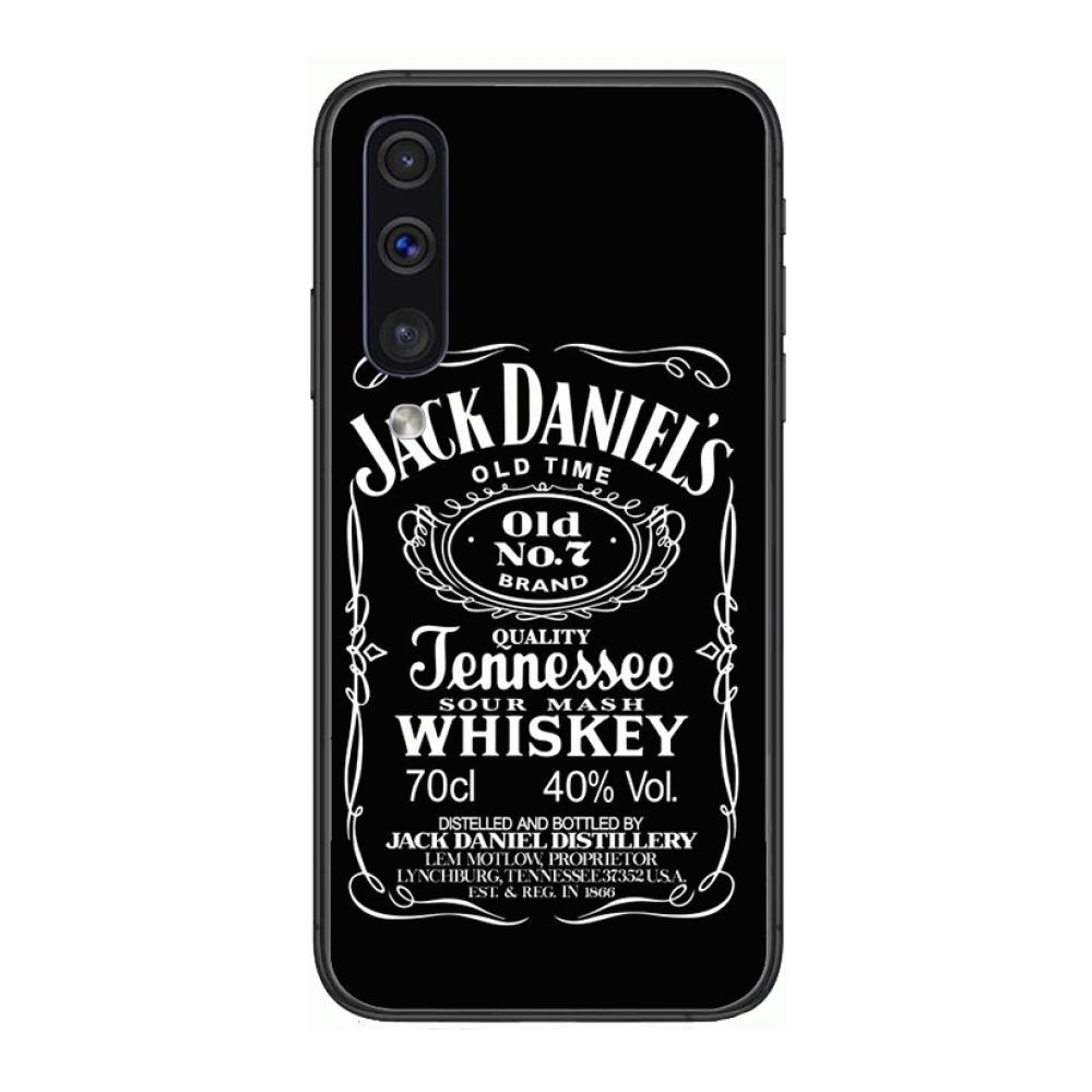 JACK DANIELS Whiskey фирменный чехол для телефона Корпус для Samsung Galaxy  A 3, 5, 6, 7, 8, 9, E 2018 плюс 2017 E S черная раковина арт Чехол для ...