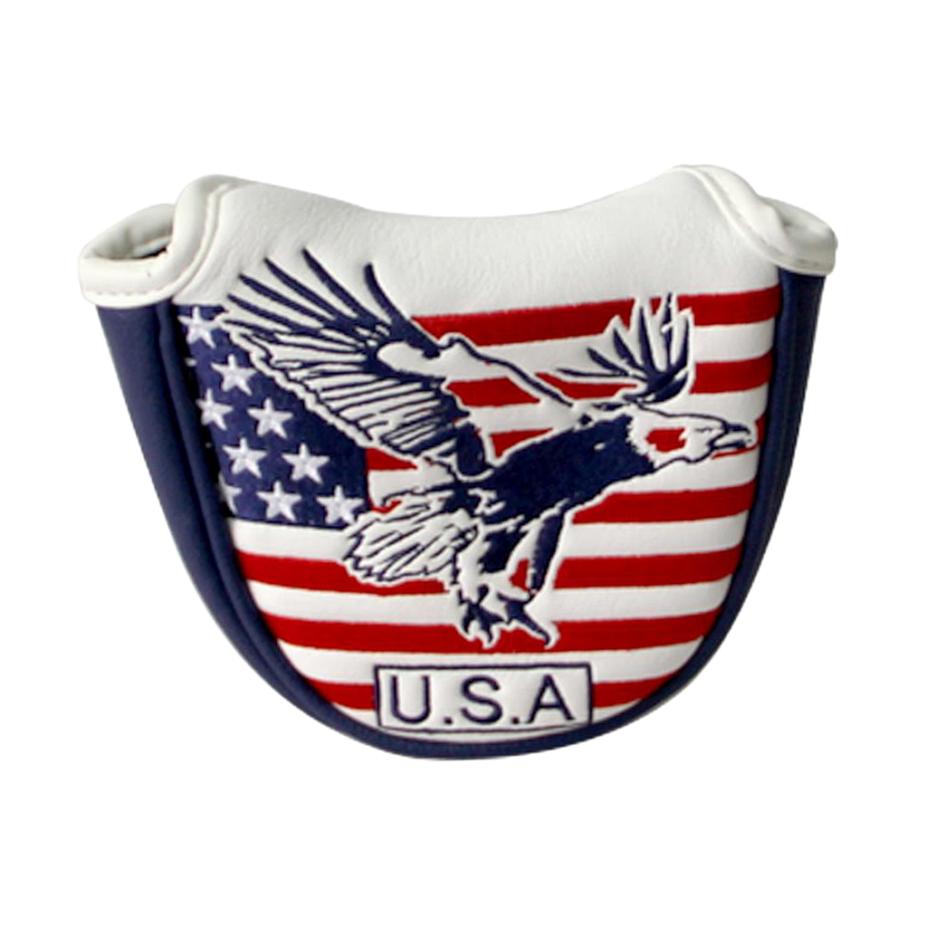 Golf Putters Headcover Mallet PU Golf Club Head Cover for  