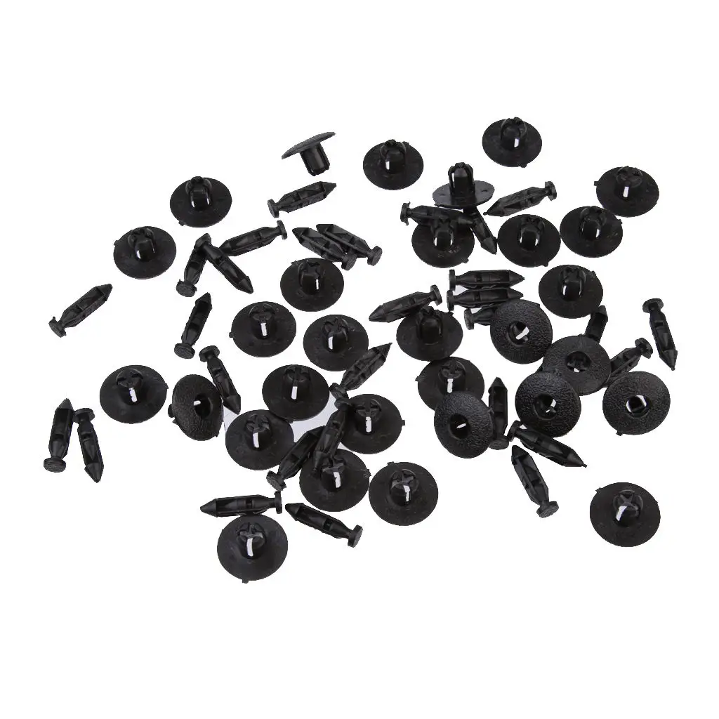 30pcs Bumper Mounting Clips Fastener Rivet 8mm Hole For Volvo   3541113