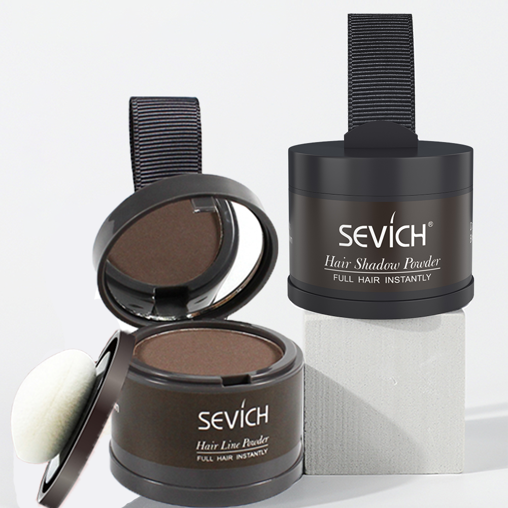 Best of Sevich Hair Line Powder 4g Black Root Cover Up Natural Instant Waterproof Hairline Shadow Powder Hair Concealer Coverage 13color Reviews & Tips