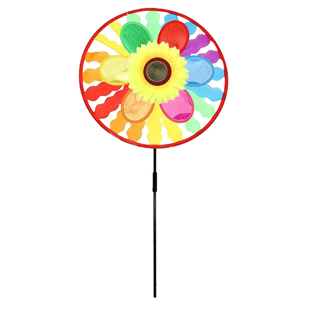  Windmill Pinwheel Wind Chimes Decoration for Camping Garden Accessories