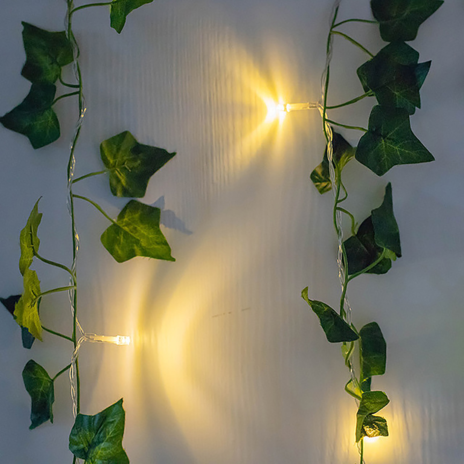 Folhas de Palmeira Casamento para Interior Luzes da Corda Artificiais Jardim Casa Decoração Parede Pendurado Videira Usb Led Escada Trilhos Folha 5 parede, para casa e jardim, videira, led,