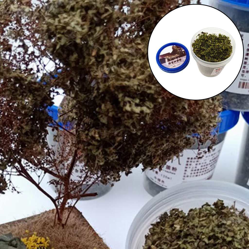 23g/Box Artificial Grass Powder, Fake Grass Fairy Garden Miniatures Clay Sandbox Game Craft Decor DIY Micro Landscape Building