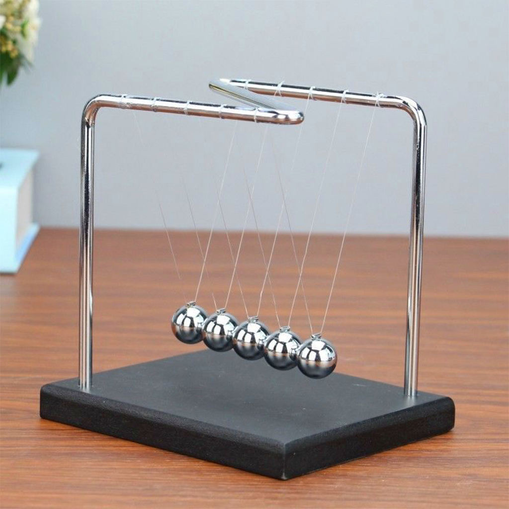 Swing Creative Newton Cradle Balance Balls Science Toy Relieve Pressure