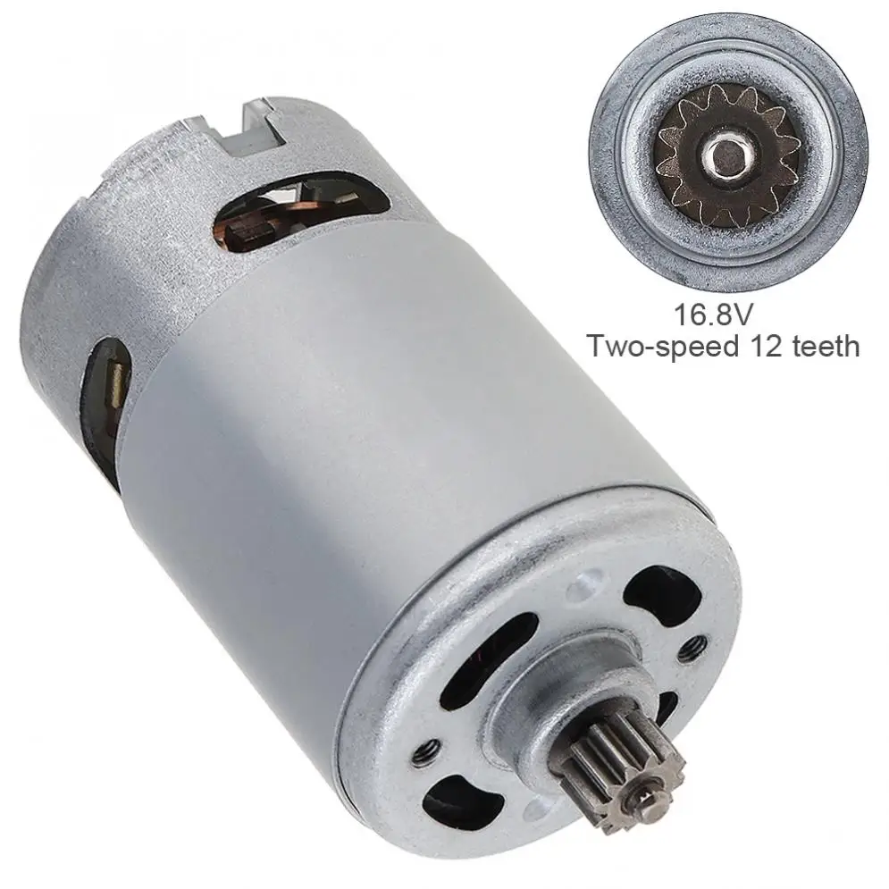 RS550 DC 12V 19500 RPM Motor with Torque Gear Box for Electric Screwdriver Drill 