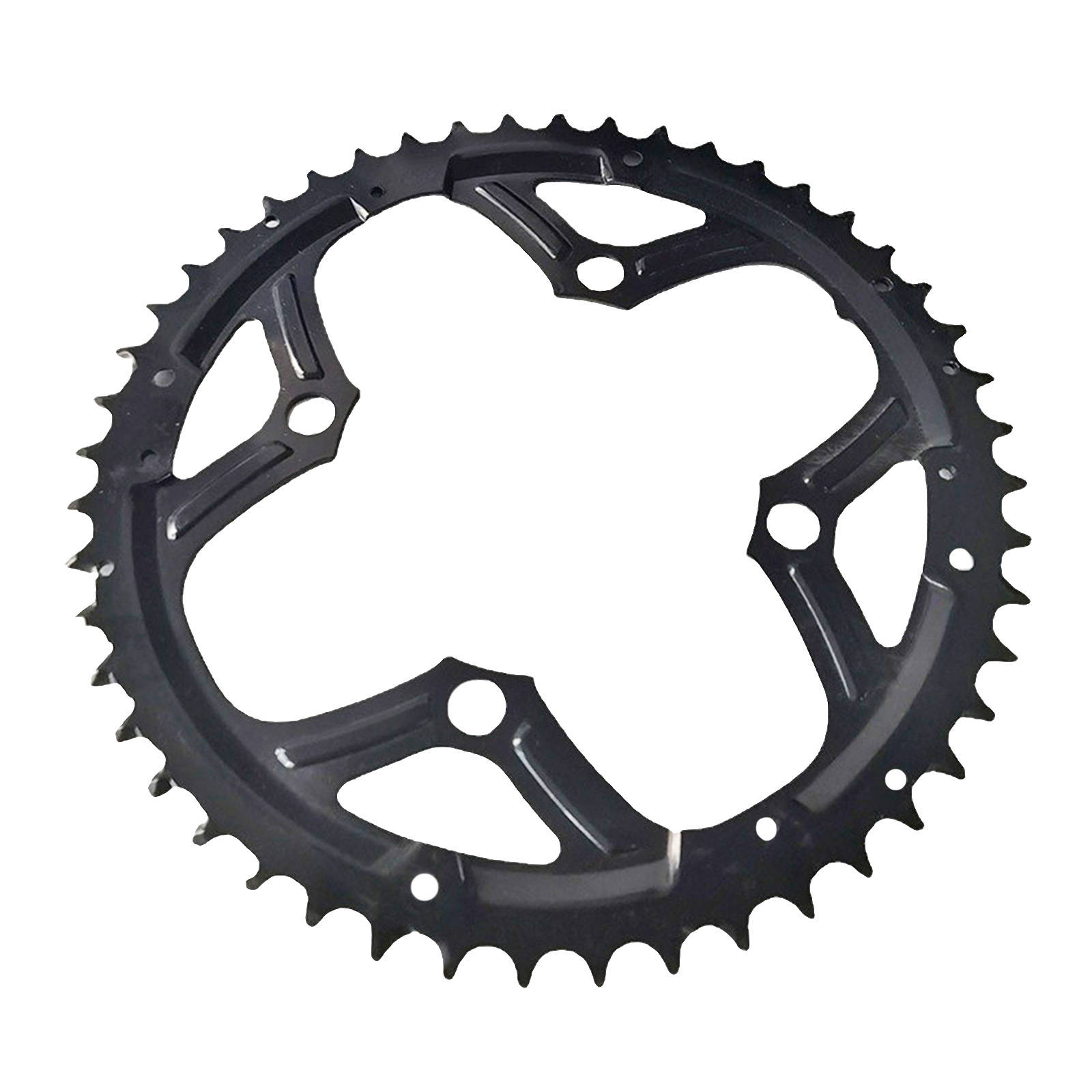 48T Bike Chainring BCD 104mm 7 8 9 Speed Bike Crank Narrow Wide Chainring Replacement Parts for MTB Bike Road Bike Accessories