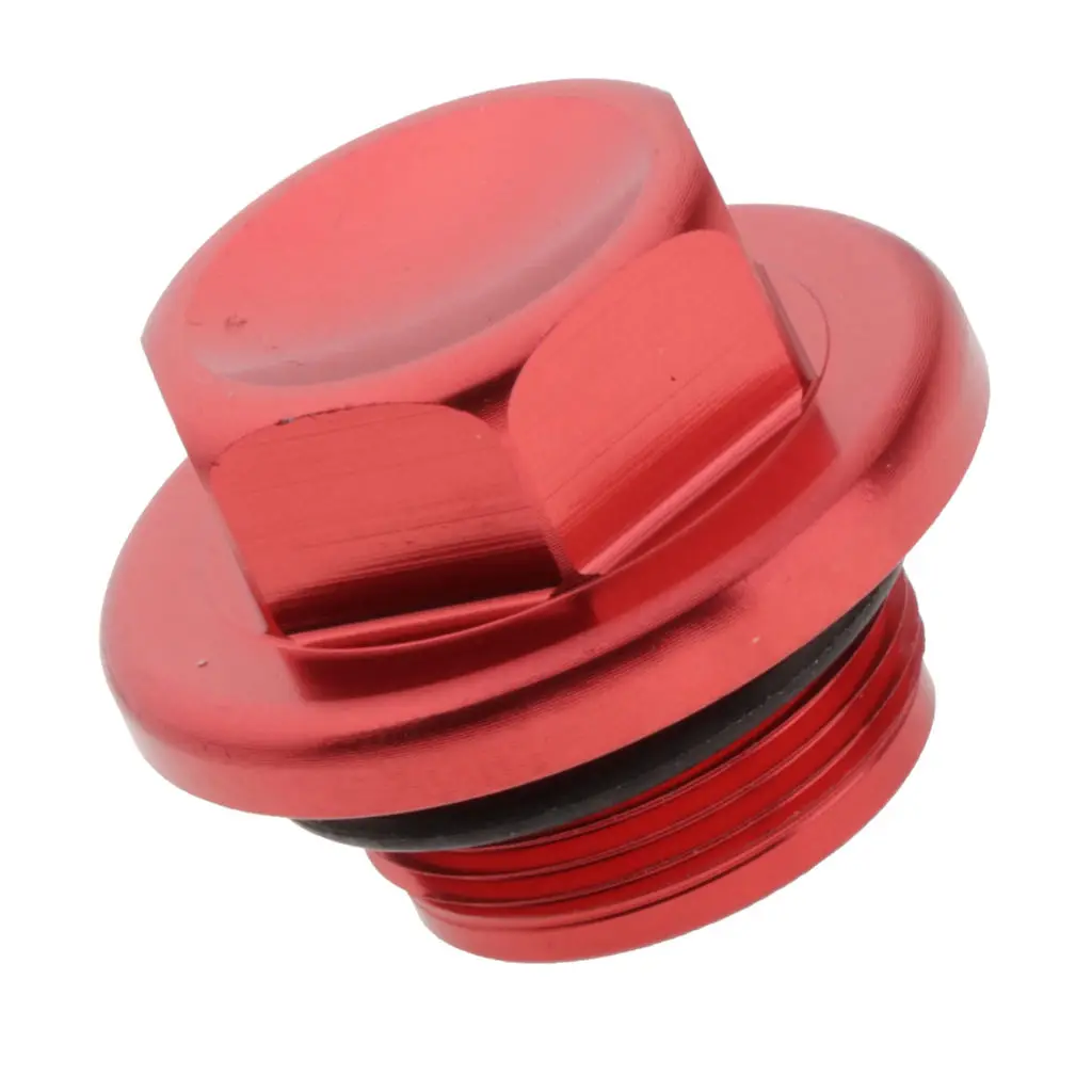 CNC Motorcycle Carburetor Drain Plug For  SX EXC XCFW 65 450 2000-2019 Red