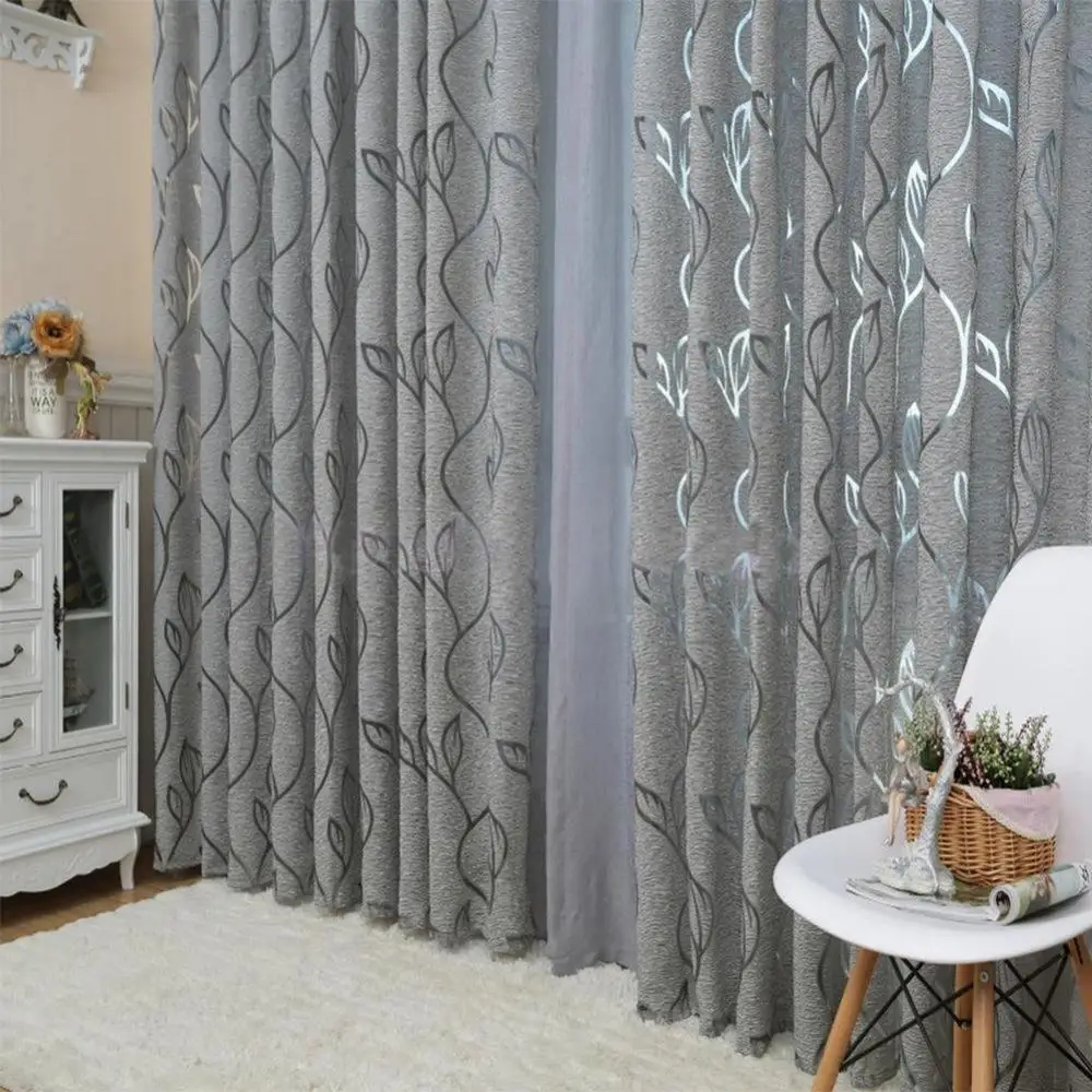 cortina geométrica branca de tule cortina transparente para sala de estar moderna para quarto cortina de janela cega voile