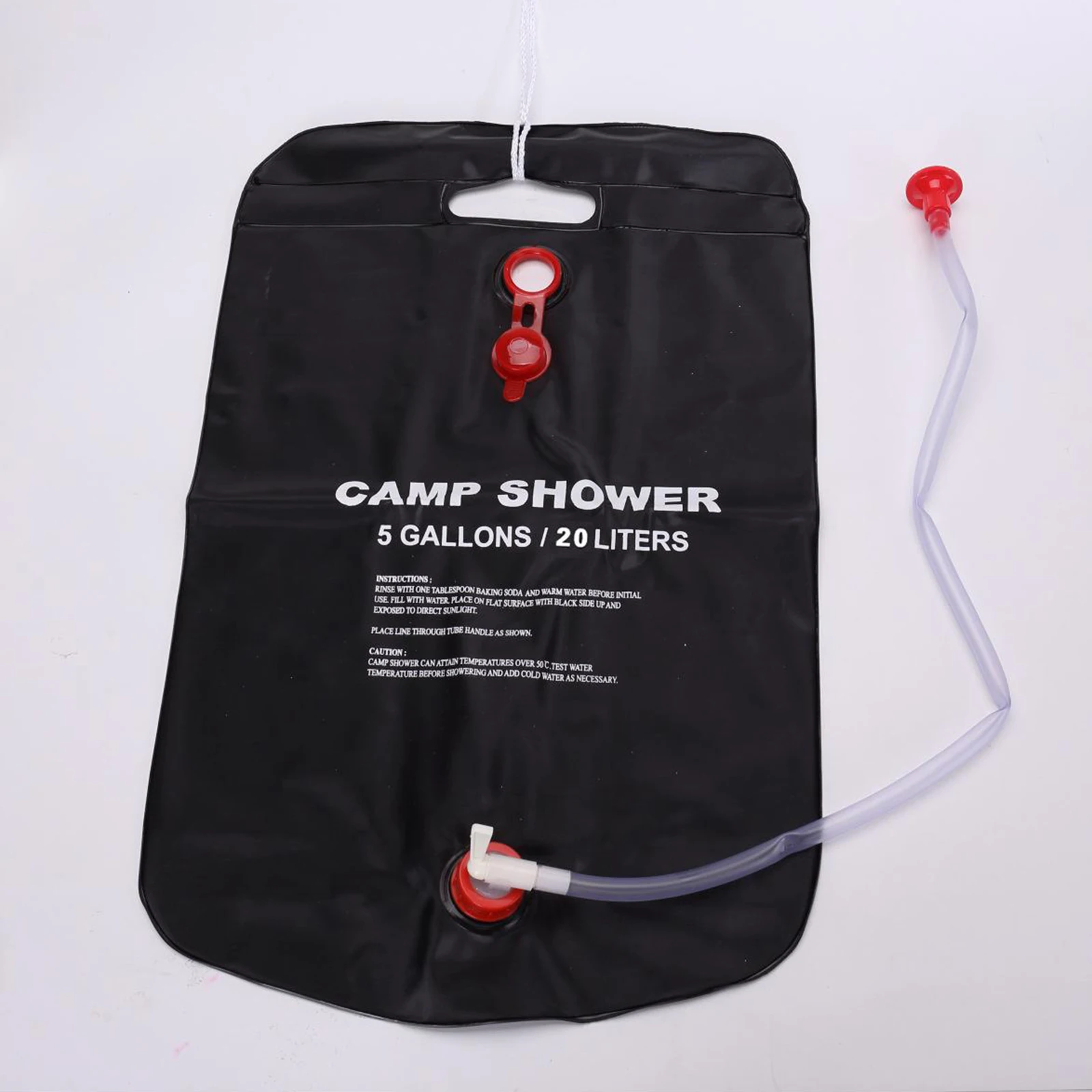 Folding PVC Portable Bathing Bag Camping Shower Bag for Outdoor Hydration Delta Holder Filter Bag Camping Accessories