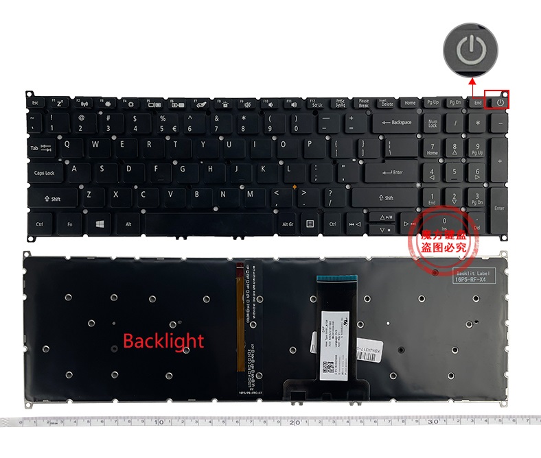 3 A317-32 A317-33 A317-52 A715-74G inglês teclado