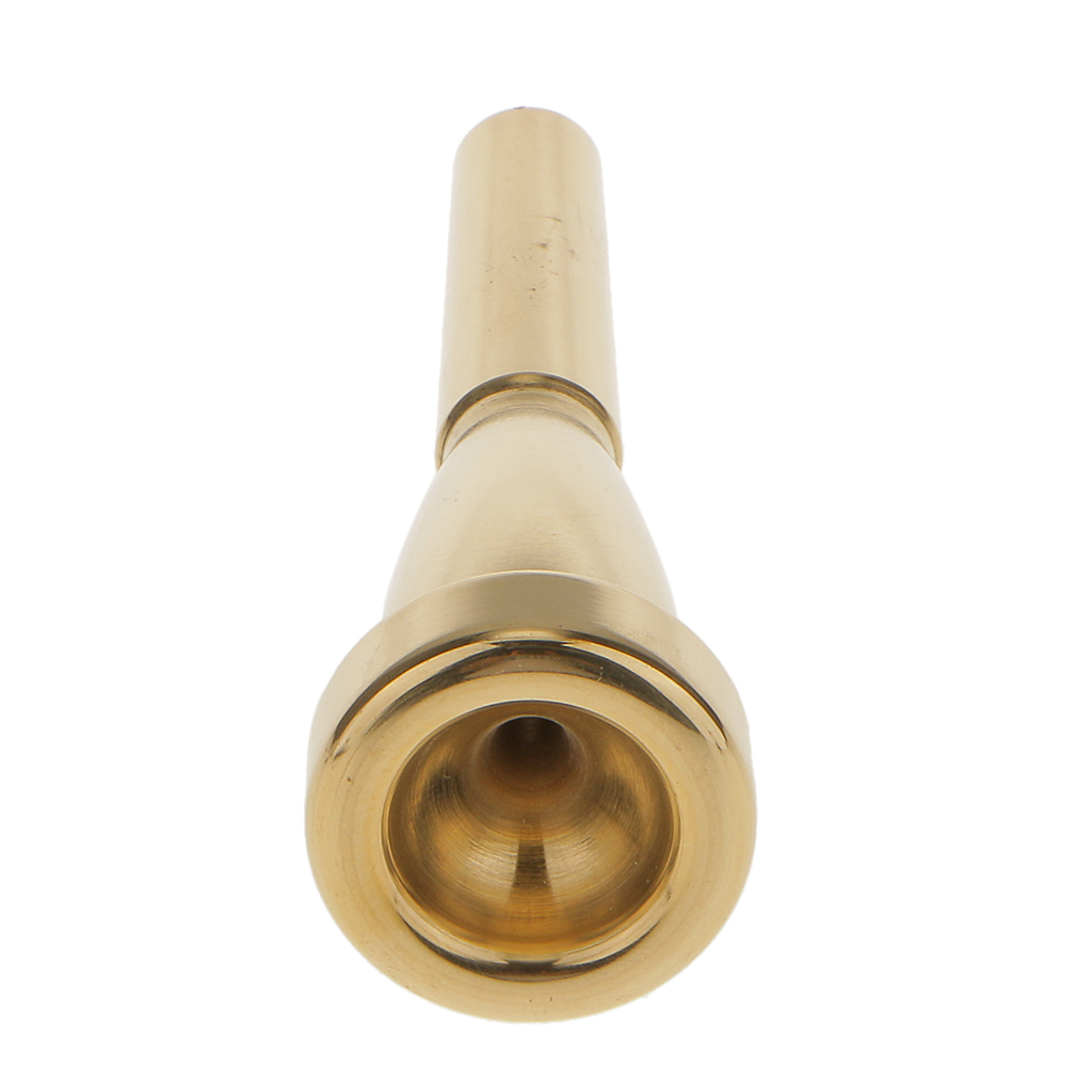 3C Size Rich Tone Trumpet Mouthpiece Golden Plated for Yamaha Bach Trumpet