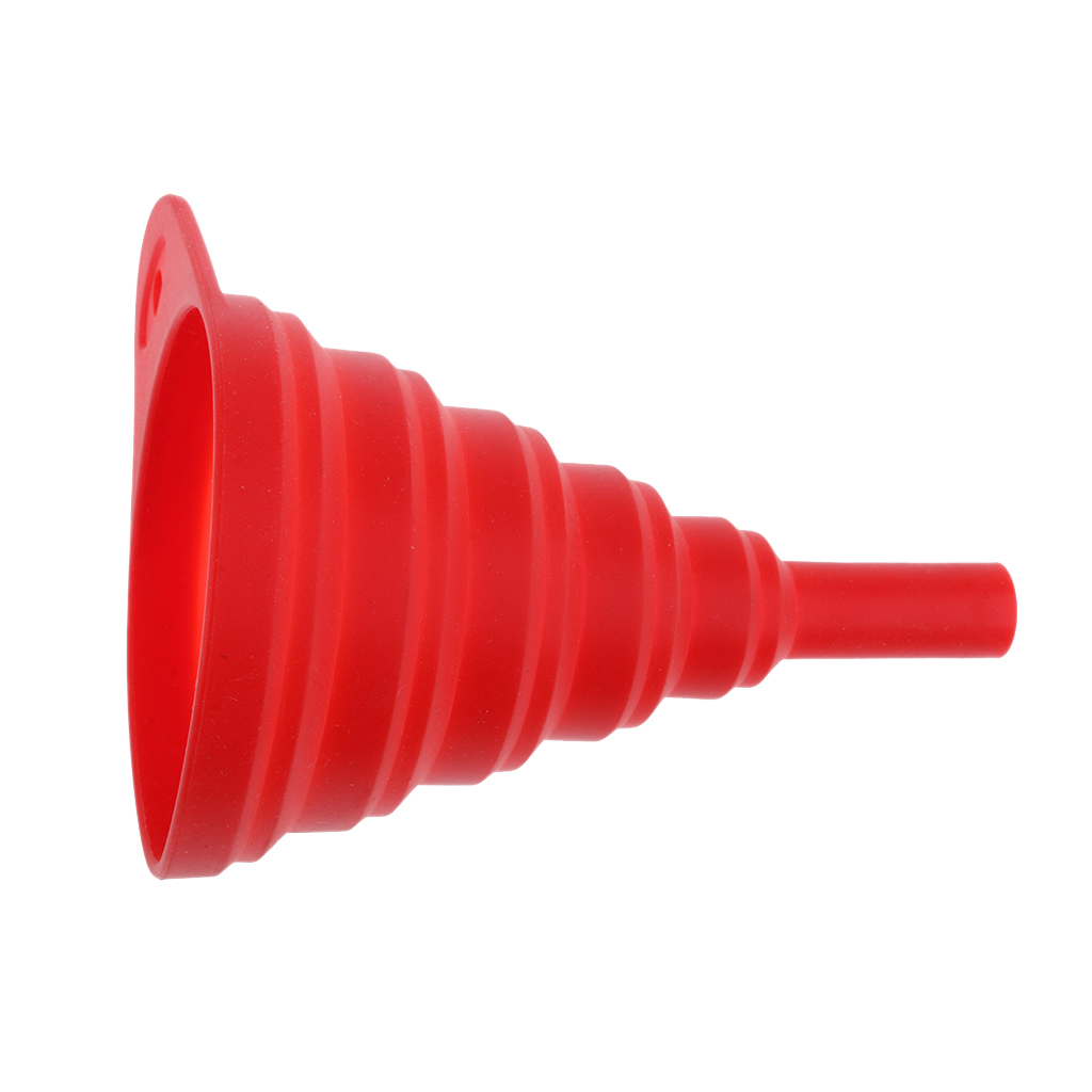 Universal Gas Oil Fuel Petrol Flexible Funnel for Motorcycle Car