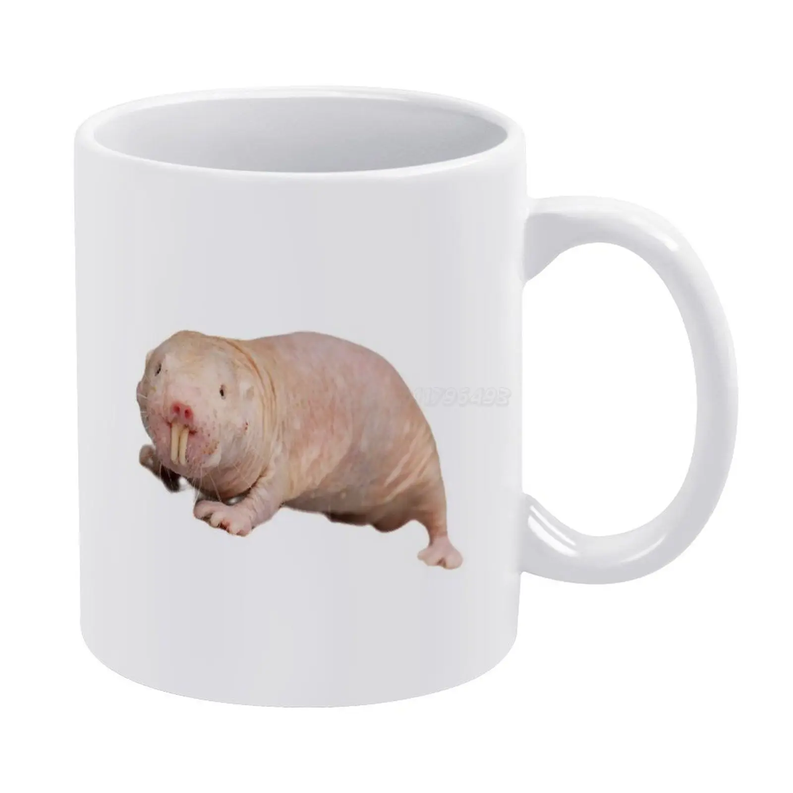 Naked Mole Rat Mug with Color Inside