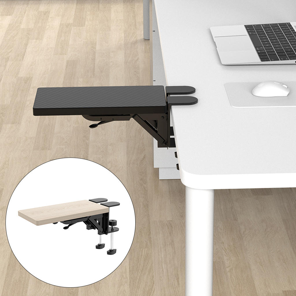 Computer Arm Rest for Desk Foldable Hand Shoulder Protect Armrest Rack Wrist Rest Arm Rest Extender for Table Office Home Desk