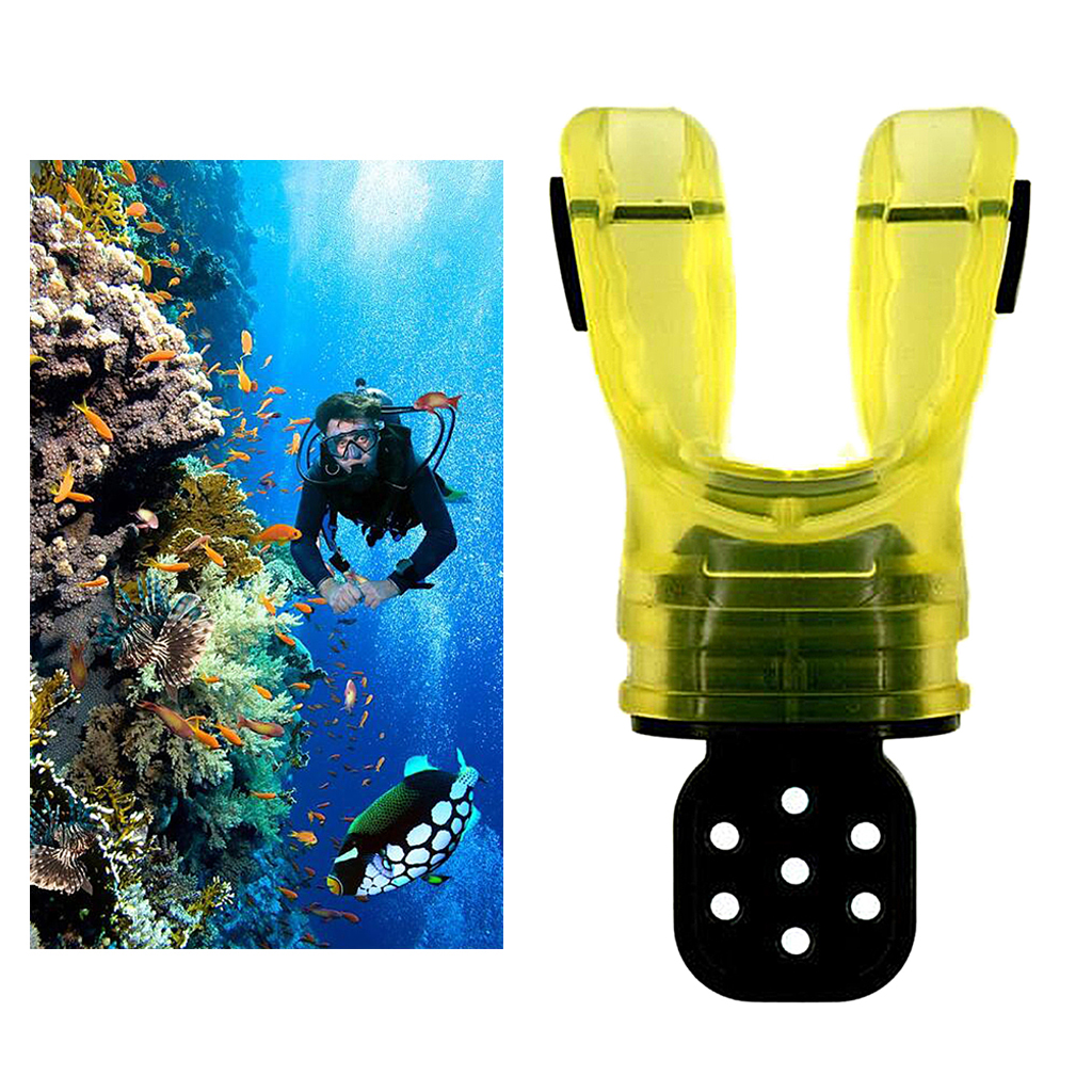 Scuba Diving Swimming Bite Mouthpiece Moldable Octopus Regulators