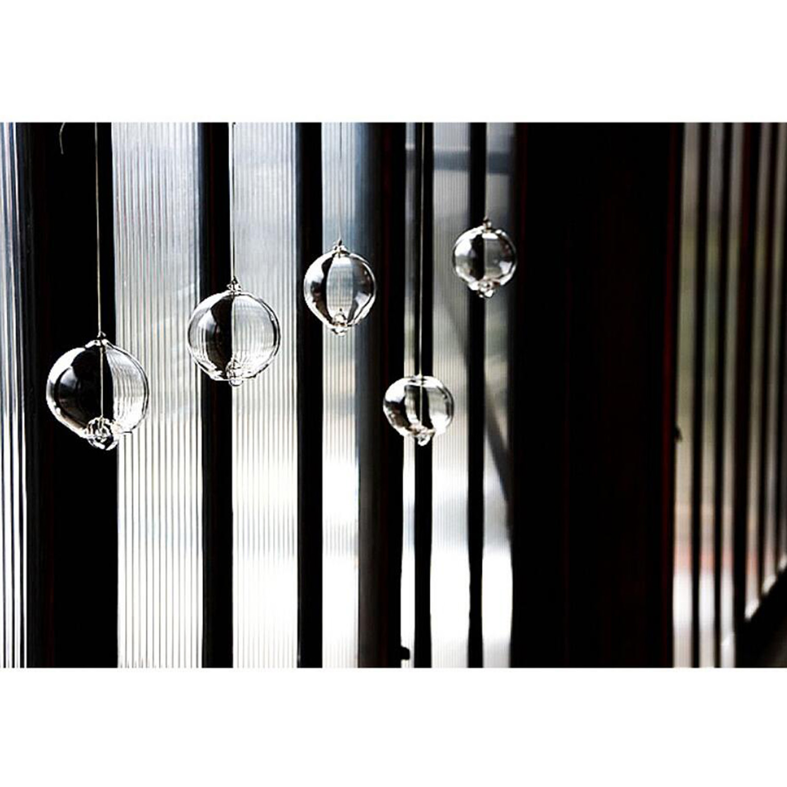 Japanese Style Glass Wind Chimes Hanging Craft Wind Bell Home Decor