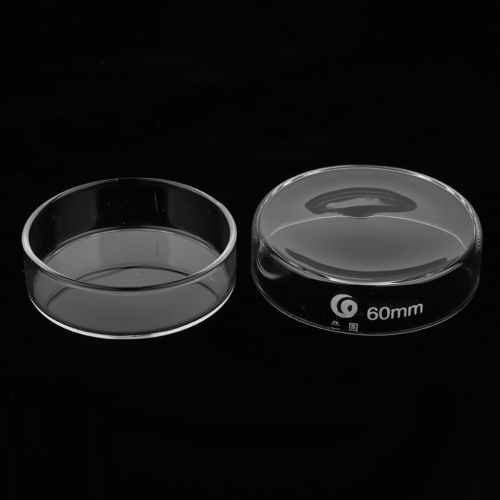 Petri Dish Glass Sterile Cell Plants Tissue Culture Dishes 60mm/75mm/90mm/100mm