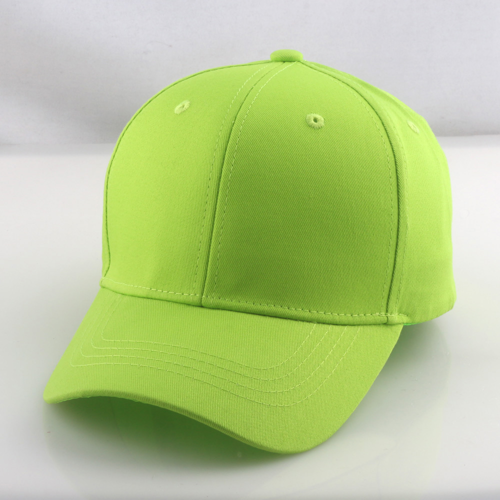 light green fitted cap