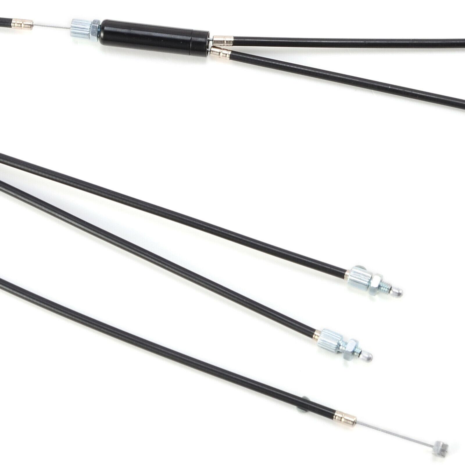 Complete BMX Bike Brake Cables Bicycle Gyro System Front Rear Upper Lower Spinner Rotor Braking Cable Housing Set with Fittings