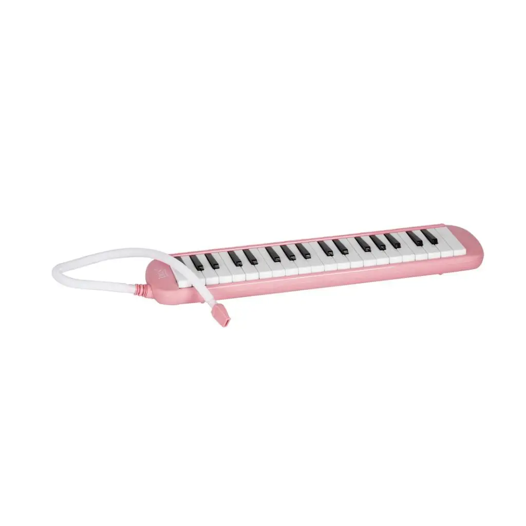 Portable Melodica Mouthpiece Tube Set for 32 Keys and 37 Keys  Pink