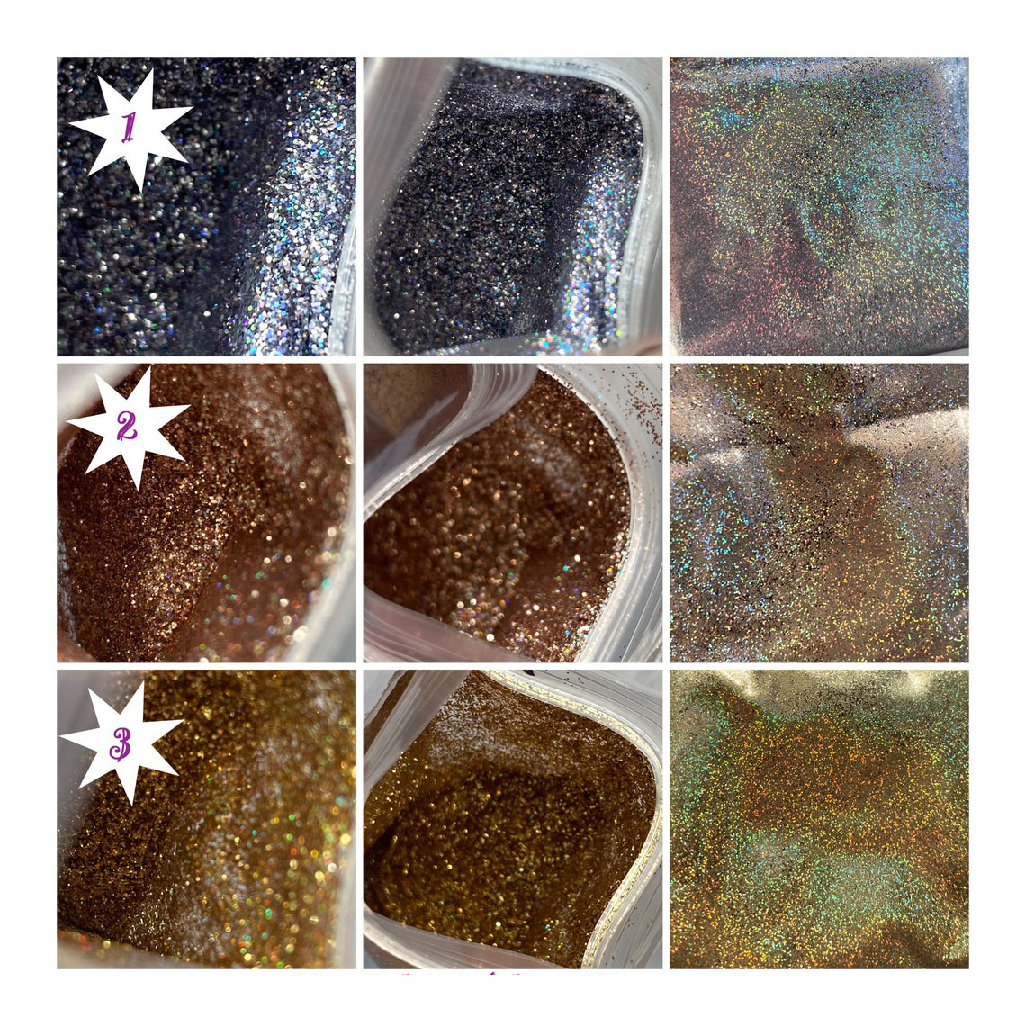 Best of (1 / 128 .008) In Bag 5g / 10g Holographic Glitter Powder-Dazzling Nail Glitter Rainbow Pigments For Craft Gel Nail Powder 29Colors Reviews & Tips - Image 5