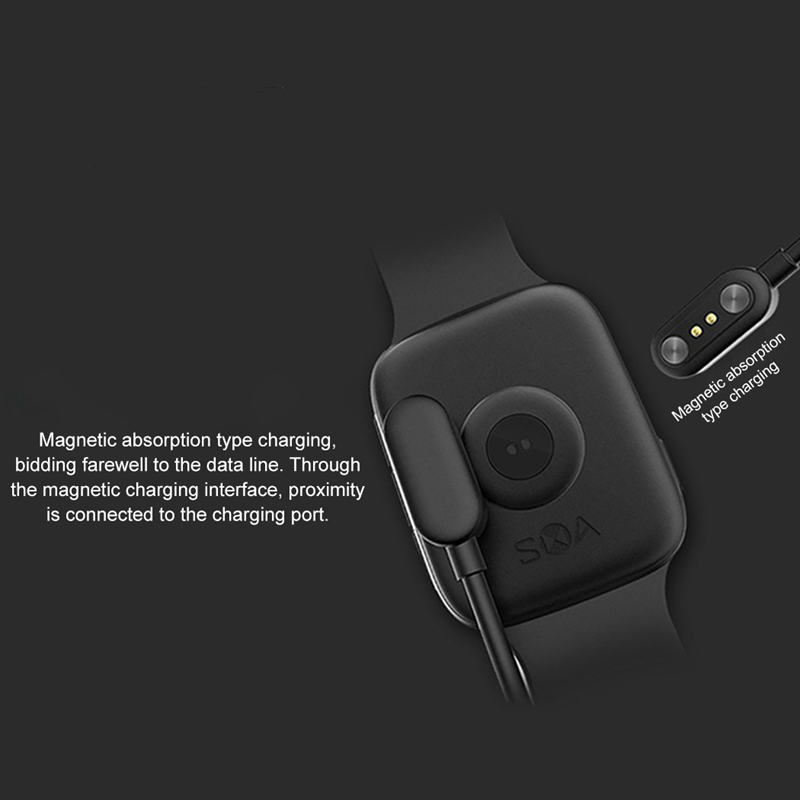 New Smart Watch Charging Cable 4 Pin Magnetic Charger Universal Smart Bracelet Sports Watch 4 Pin Charging Cable 7.62 Pitch