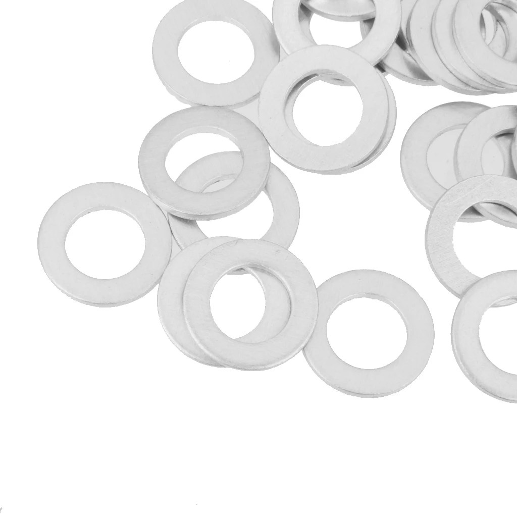 14mm Oil Drain Plug Gasket Washer Pack of 50 for Acura Honda 94109-14000