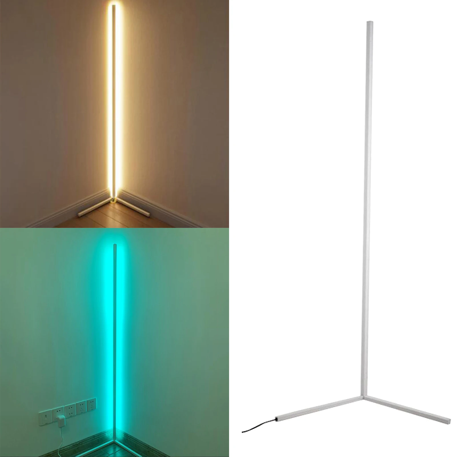 Corner Floor Lamp Nordic Minimalist Lamp Bedside Corner Standing Pole Lamp