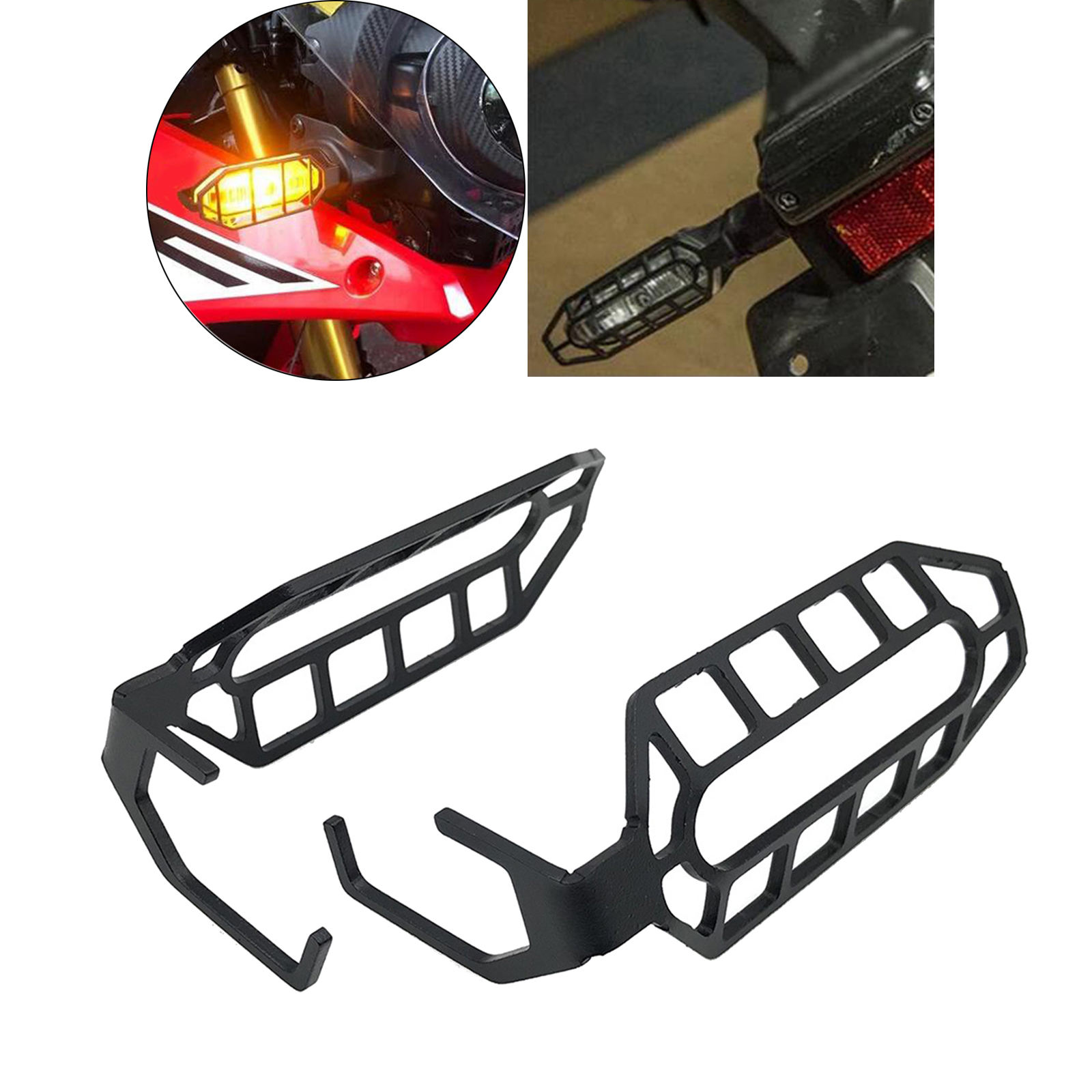Motorcycle Front & Rear Turn Signal Light Protection Protector Guard Cover For Honda CB500X CB 500X 2019 2020