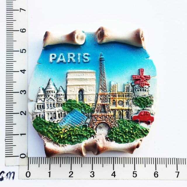 Aimant Frigo 3D Corse - Souvenir Déco Maison Ou Bureau - Résine Magnétique Fait Main - Cadeau Voyage